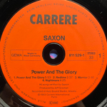 Saxon ‎– Power & The Glory (Германия 1983г.)