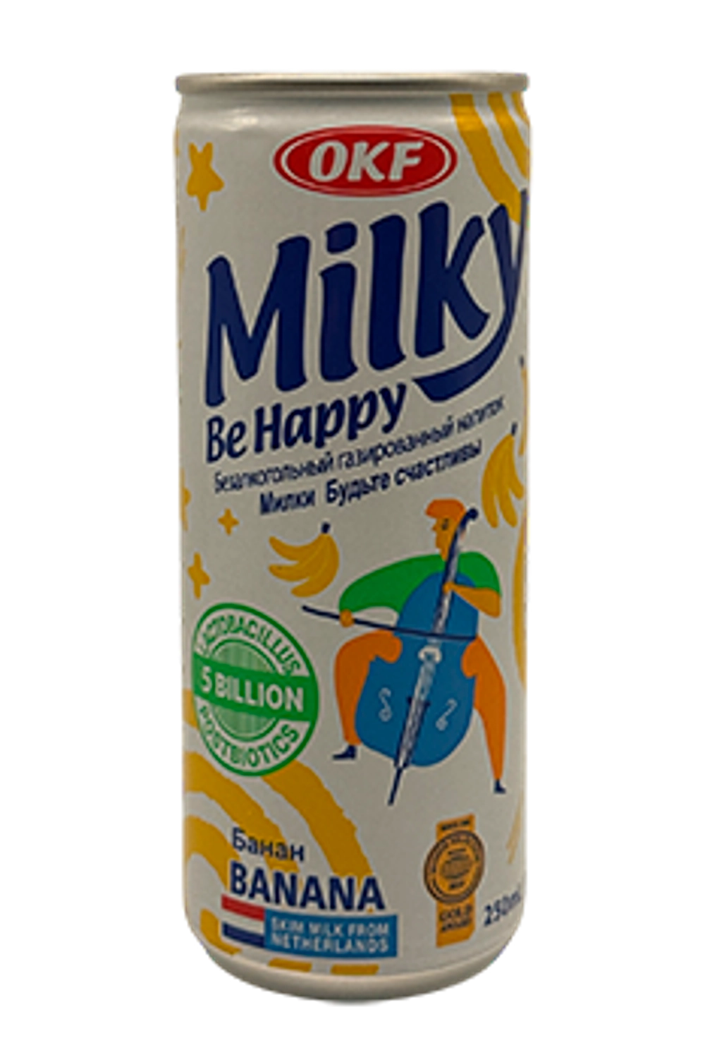 напиток MILKY OKF БАНАН 250мл ж/б (1х24)