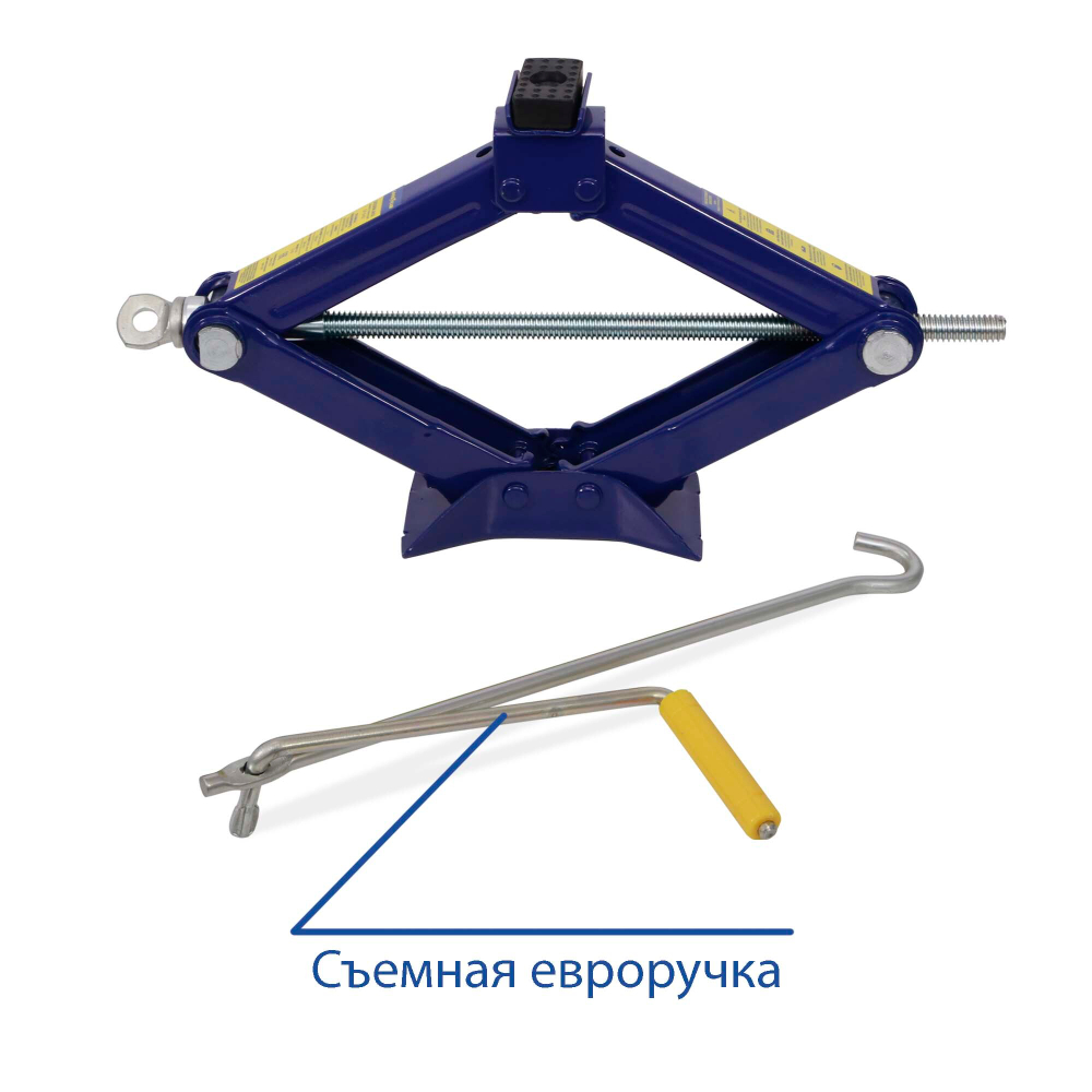 Домкрат ромбический (1т) 95-350мм Goodyear