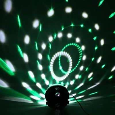 Диско-шар светодиодный «Каледоскоп», LED (красный, зеленый, синий) (220V)