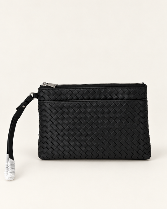 Клатч Bottega Veneta — чёрный
