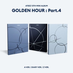 Альбом ATEEZ - GOLDEN HOUR : PART.4 13th Mini Album RANDOM Version