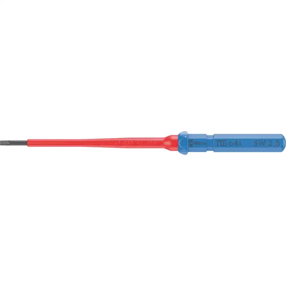 Сменная отвёртка Kraftform Kompakt VDE 64 i 2,5х157 мм WERA 05006518001