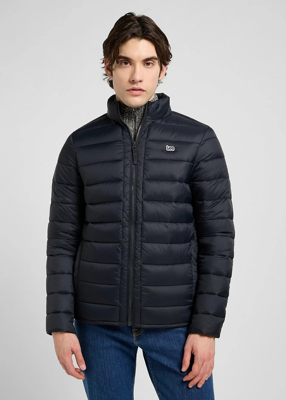 Куртка утепленная мужская LEE STAND COLLAR PUFFER