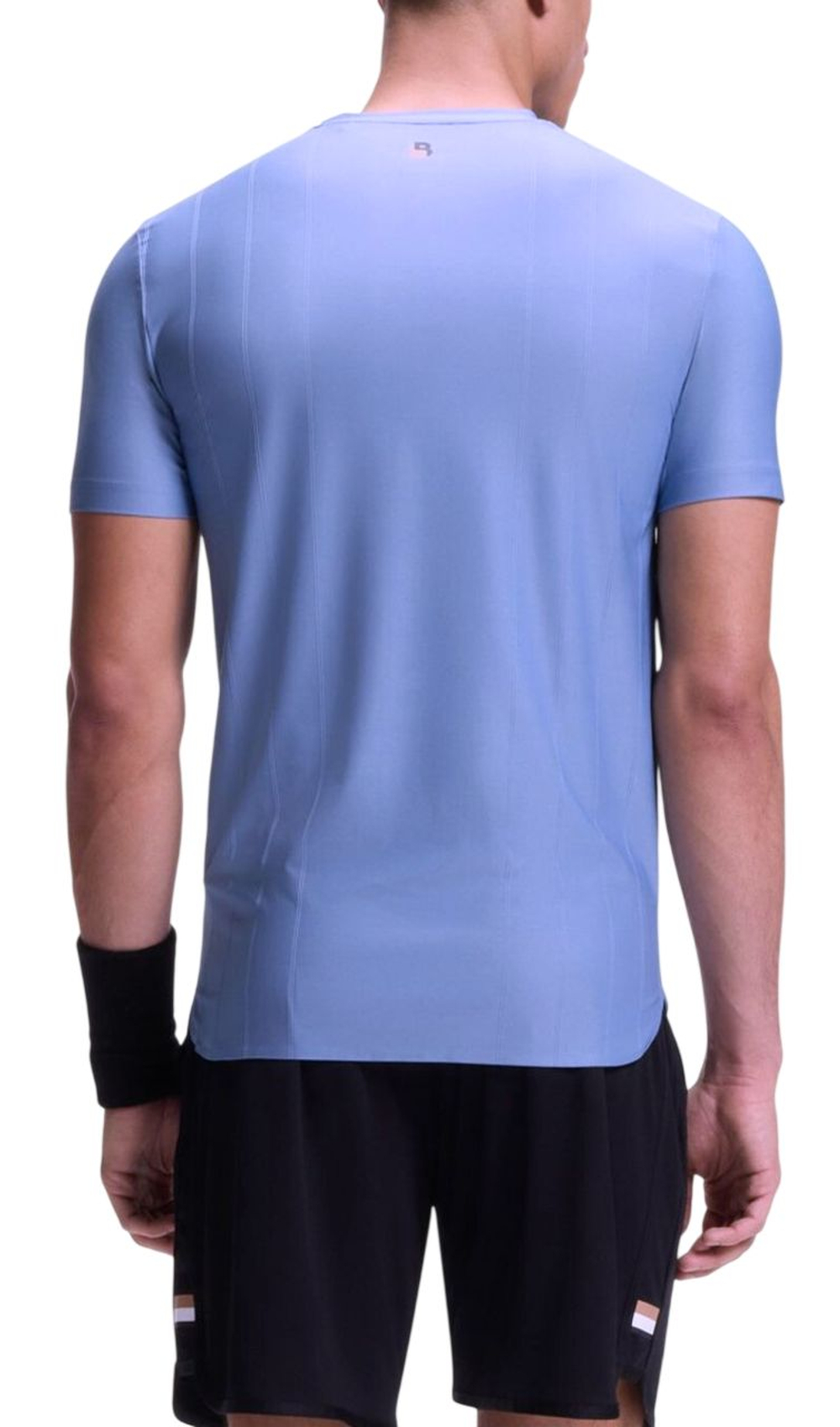 Мужская теннисная футболка BOSS TOC Serve 1 — light/pastele blue