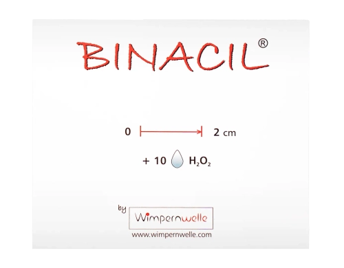 Палетка BINACIL для смешивания краски для бровей и ресниц