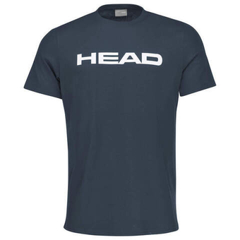 Футболка для мальчика теннисная Head Club Basic T-Shirt - небесный