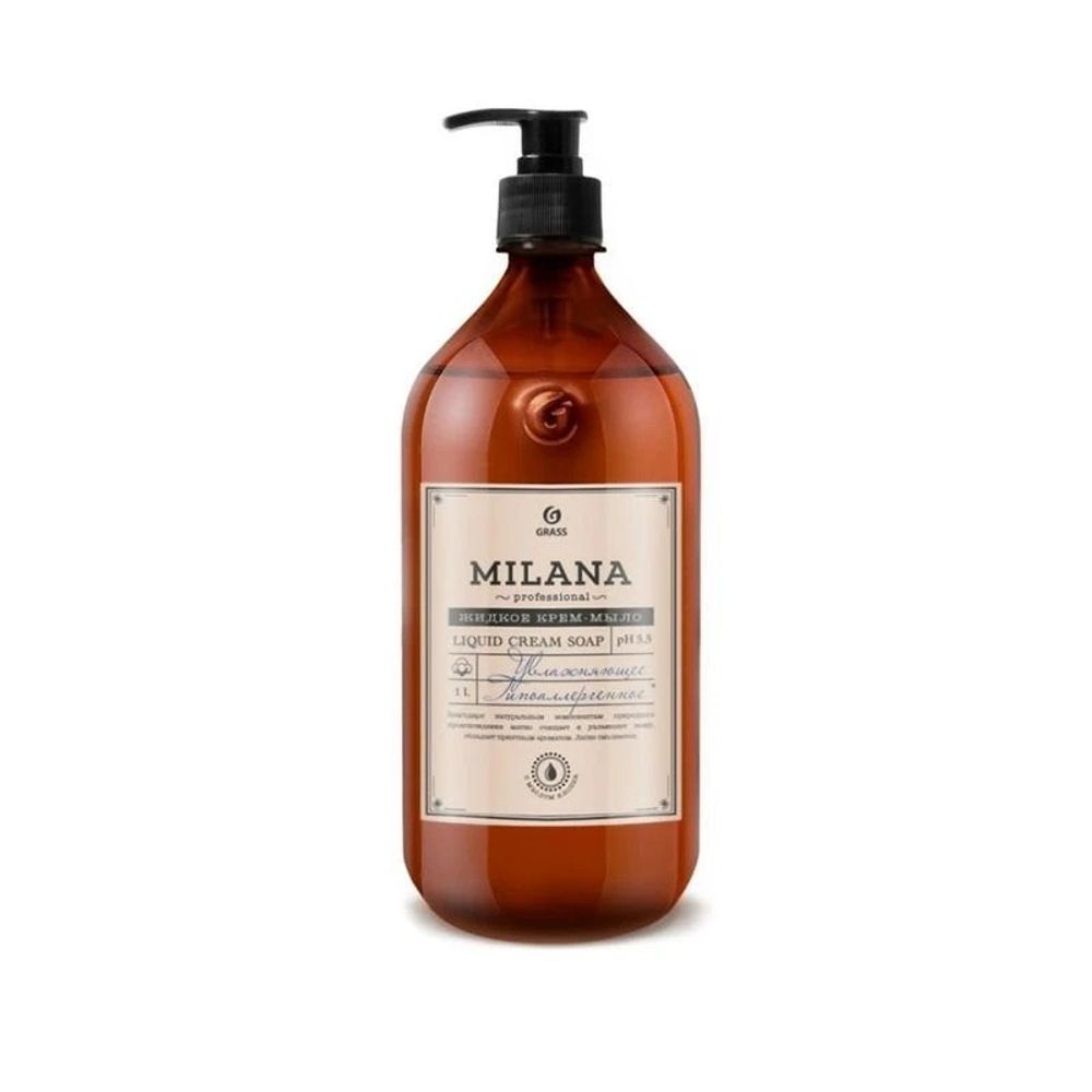 Мыло жидкое Грасс Milana Professional 1л