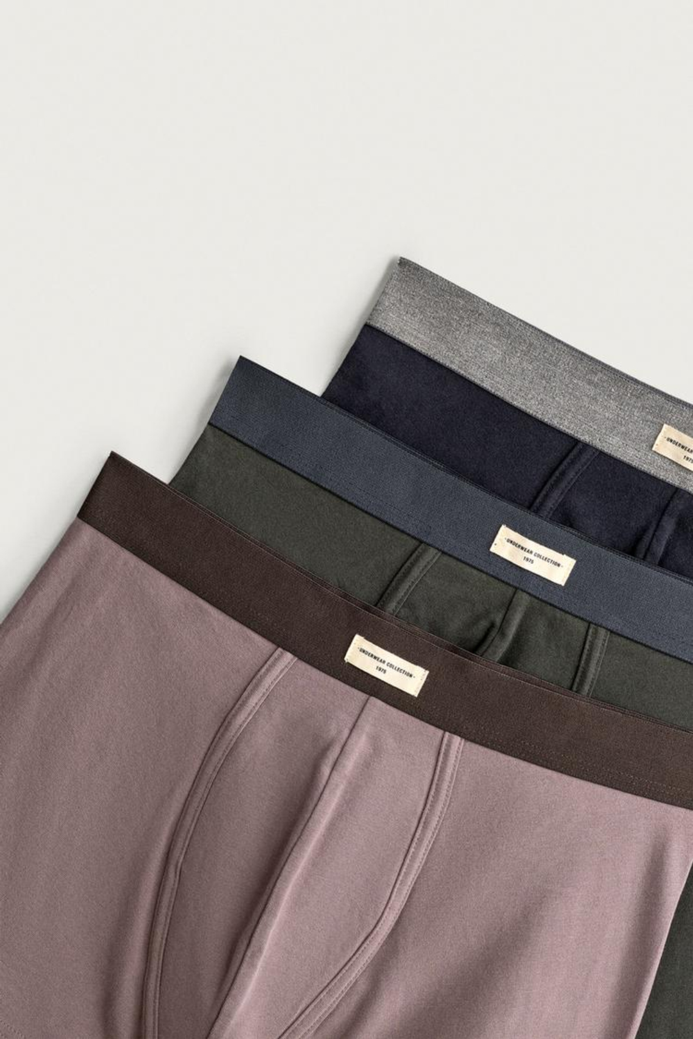 ZARA НАБОР ИЗ ТРЕХ ТРУСОВ-БОКСЕРОВ SOFT, РАЗНОЦВЕТНЫЙ