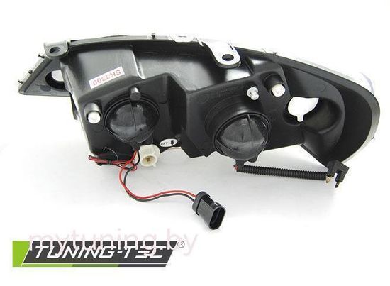 Передние фары Angel Eyes для Opel Astra G (97-04) CCFL Chrome