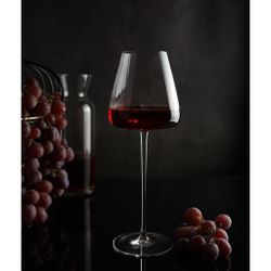 Бокал для вина 550 мл "Zie Optical" d 10,1/6,2 см h28 см оптические грани P.L. - BarWare [4]