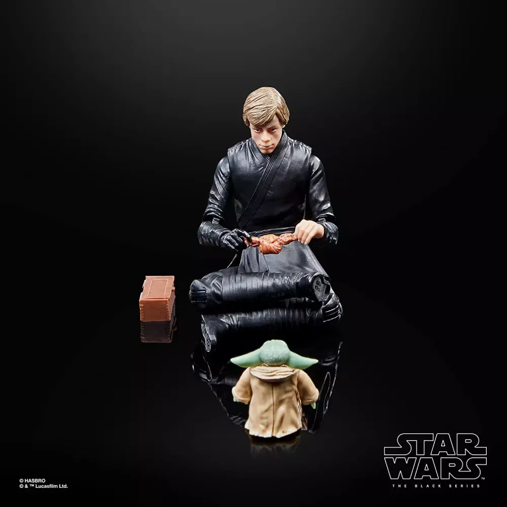 Фигурка Hasbro Star Wars Black Series Book of Boba Fett  Luke Skywalker w Grogu 2-Pack