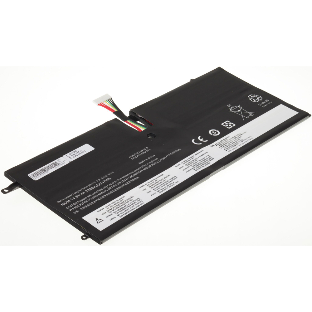 Аккумуляторная батарея iBatt Lenovo ThinkPad X1 Carbon (45N1070, 45N1071)
