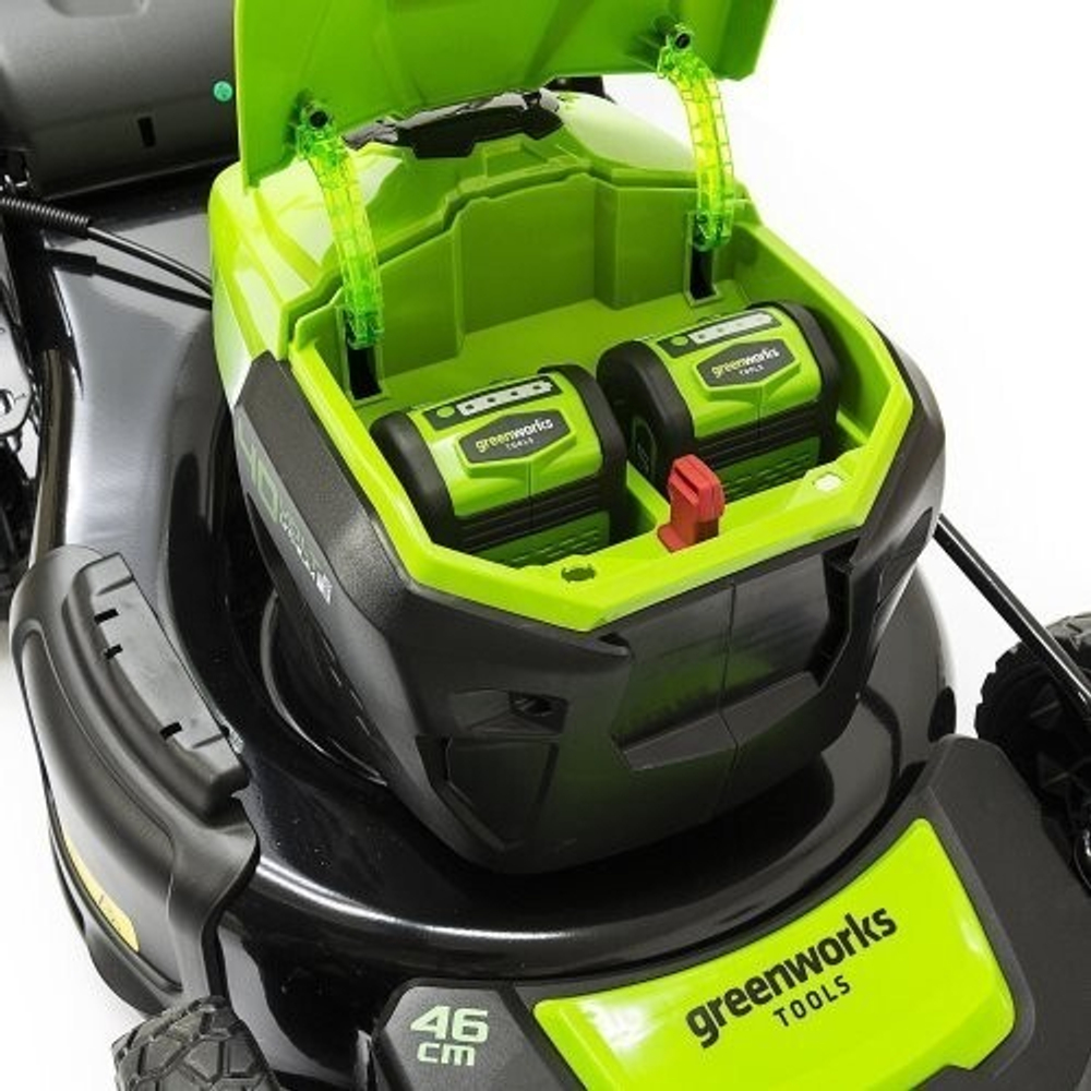 Газонокосилка Greenworks GD40LM46SPK4