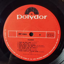 Винтажная виниловая пластинка LP Slade Sladest (Japan 1974) (No Obi) Coz I Luv You
