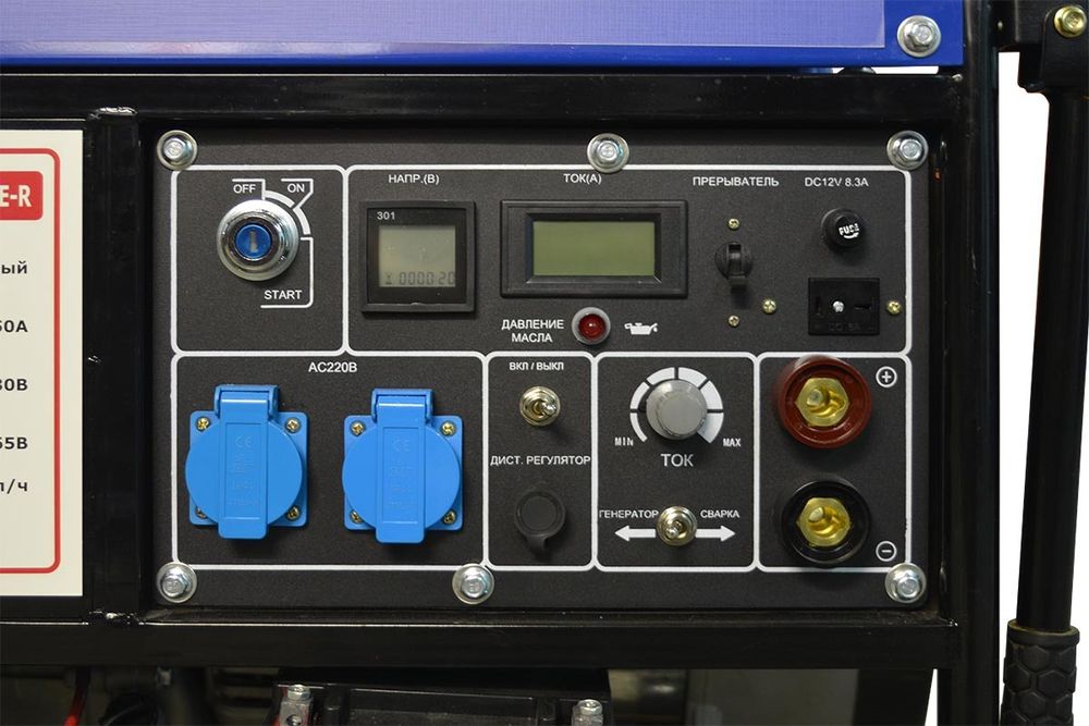 Бензиновый сварочный генератор TSS PRO GGW 3.0/250E-R - [3 кВт / MMA: 50-250А]