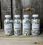 Серая и зеленая смальта стекло Smaltbottle-Ash&Mint ArtWorker