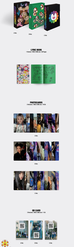Альбом NewJeans - Supernatural (Weverse Albums ver.)