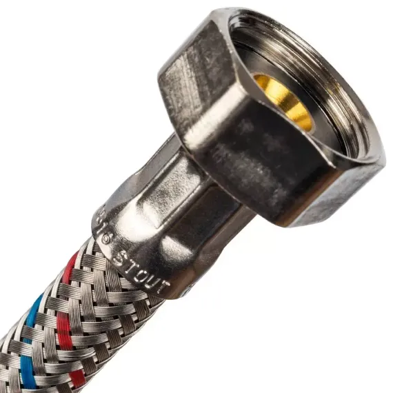 Подводка гибкая STOUT Н-В 3/8"*1/2" 60см 27552