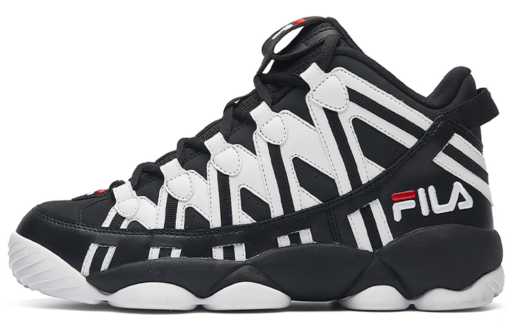 FILA Spaghetti Mid cut Black/White Women"s