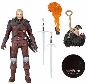 Фигурка The Witcher 3 Wild Hunt Geralt of Rivia Wolf Armor 18см