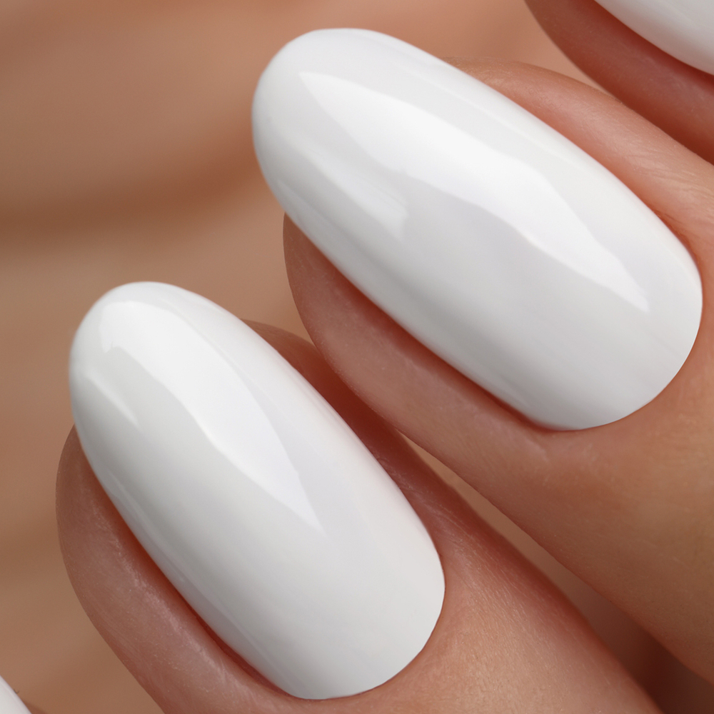 Ультрастойкий лак Gel Effect Снежно-белый №001, 9 мл.
