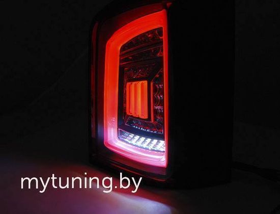 Задняя оптика SMOKE BLACK RED LED для VW T5 Transporter