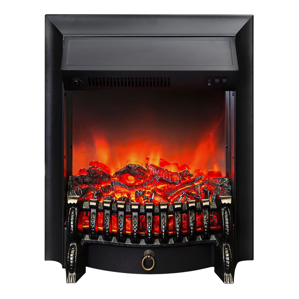 Электрический очаг Real Flame Fobos Lux Black (без пульта)