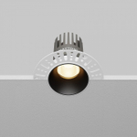 Встраиваемый светильник Maytoni  DL119-10W-3K-TRS-B