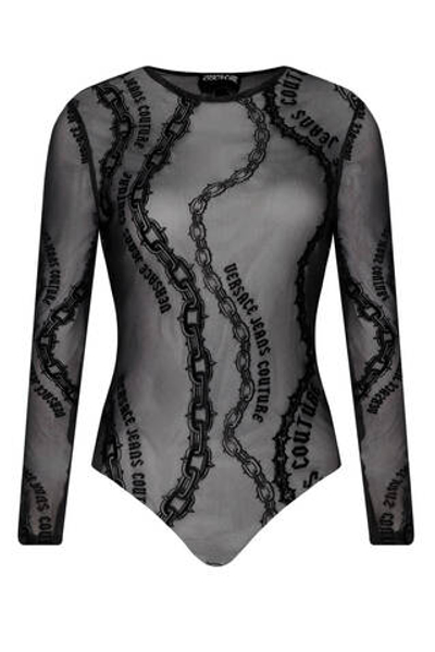 Боди Versace Jeans Couture - черный(77HAM2A1JS392)