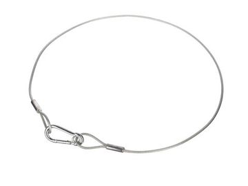 Страховочный трос, 760мм, 40кг, Laudio BXS03S760-PVC