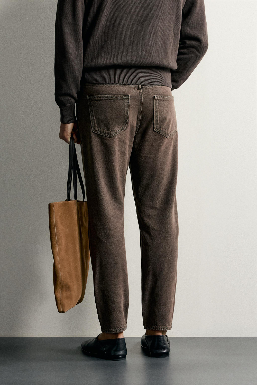 УКОРОЧЕННЫЕ ДЖИНСЫ SLIM FIT — ZARA