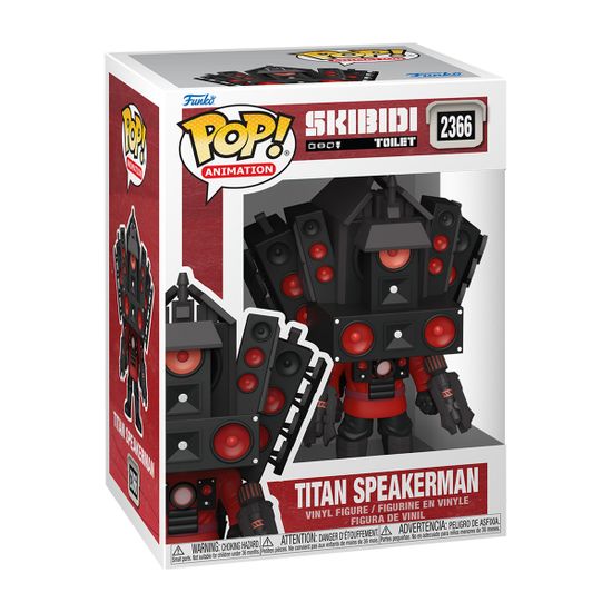 Фигурка Funko POP! Animation Skibidi Toilet Titan Speakerman (2366) 89311 — упаковка