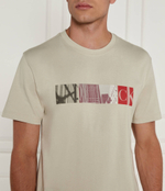 Футболка CITY BLOCK CALVIN KLEIN JEANS - бежевый(J30J326865)