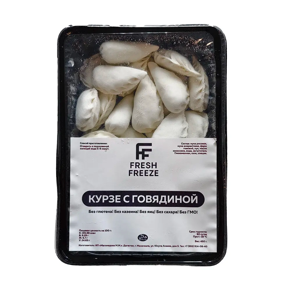 Курзе с говядиной без глютена Fresh Freeze, 450 г