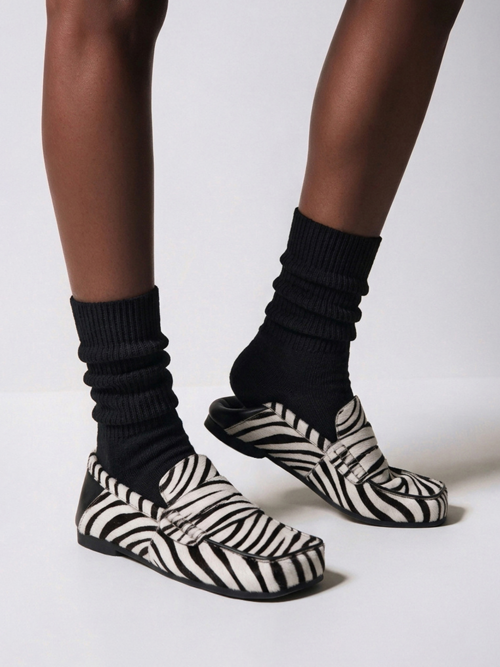 loafer zebra