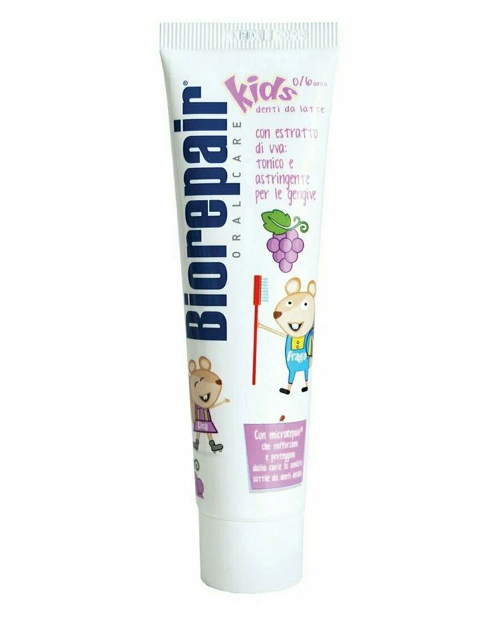 Biorepair Kids 0-6 лет Зубная паста виноград