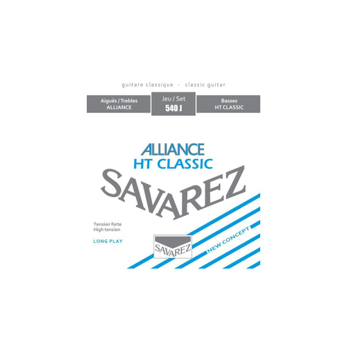 Savarez 540J Alliance HT Classic Blue high tension струны для кл. гитары нейлон