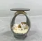 Столик журнальный с домиком Pet Flower серо-зеленый
