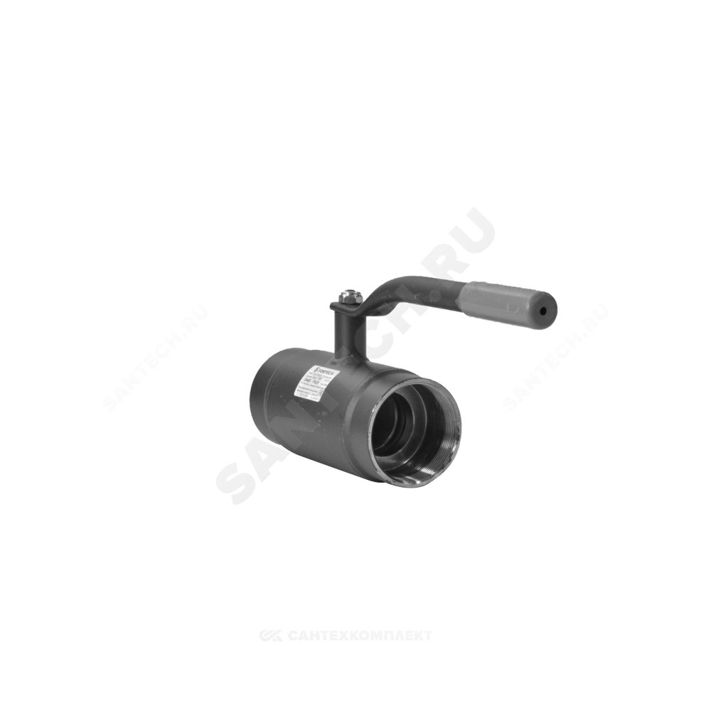 Кран шаровой сталь 11с67п Ду 40 Ру40 ВР L=120мм FORTECA 180.1.040.040