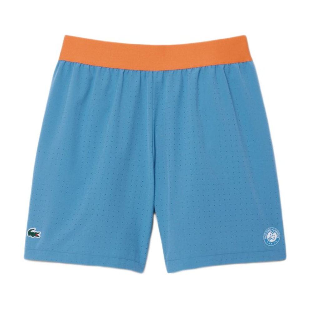 Теннисные шорты Lacoste Roland-Garros Edition Tennis - blue/orange