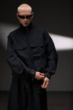 Куртка Blue Monte Stand Collar Work Jacket "Black"