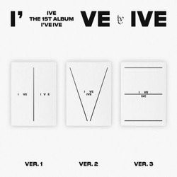 Альбом IVE - I'VE IVE 1st Album 3 Version SET