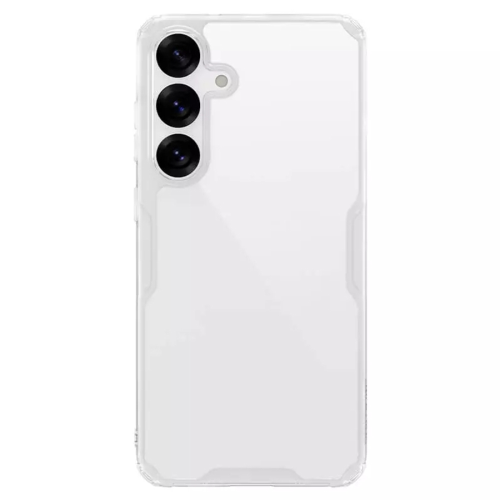 Прозрачный силиконовый чехол Nillkin Nature Pro для Samsung Galaxy S25