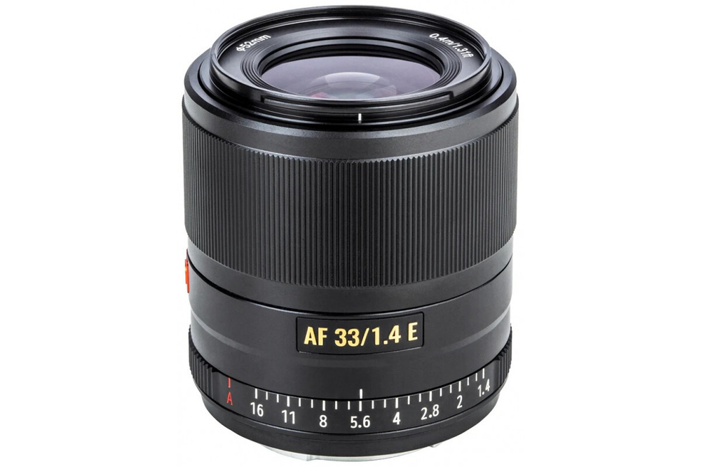 Объектив Viltrox AF 33mm f/1.4 Sony E, внутренняя фокусировка
