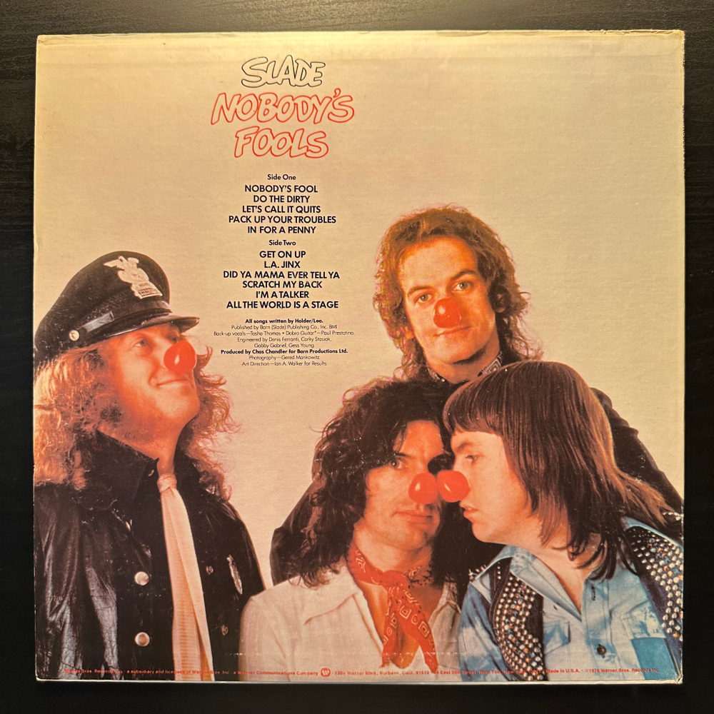 Slade - Nobody's Fools (США 1976г.)