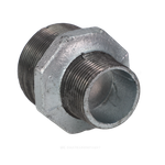 Ниппель переходной чугун оц Ду 40х25 (1 1/2"х1") НР Fittex PLUS