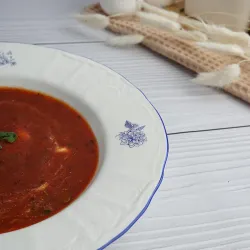 Тарелка глубокая 500 мл d 23,5 см h3,9 см для пасты, супа Sea Flower P.L. Proff Cuisine [6]