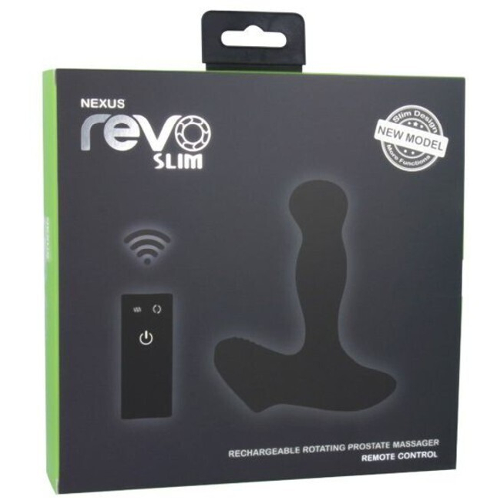 Вибромассажер простаты водонепроницаемый Nexus Revo Slim (Цвет: черный)