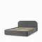 Кровать Onyx с подъемным механизмом 160x200 см, серая